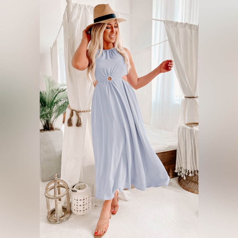 Entro Maisy Cut-Out Maxi Dress